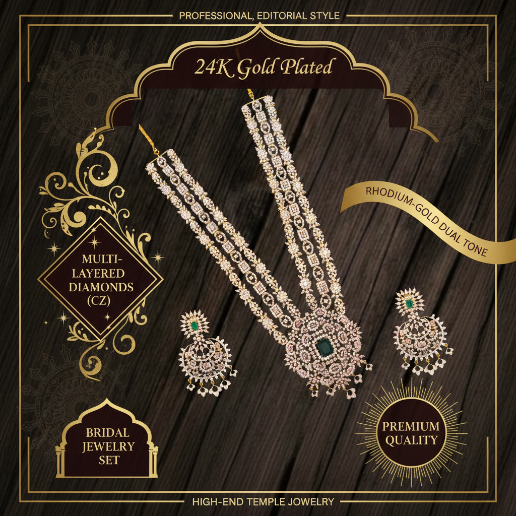 Unique specification image for layered necklace