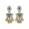 White Background - Bahubali Double Jhumka