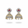 White Background - Gold/Ruby