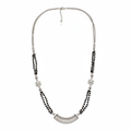 White background mangalsutra
