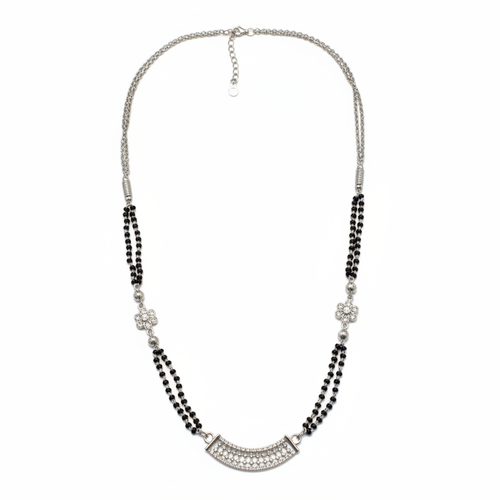 White background mangalsutra