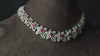 American Diamond Florar Necklace