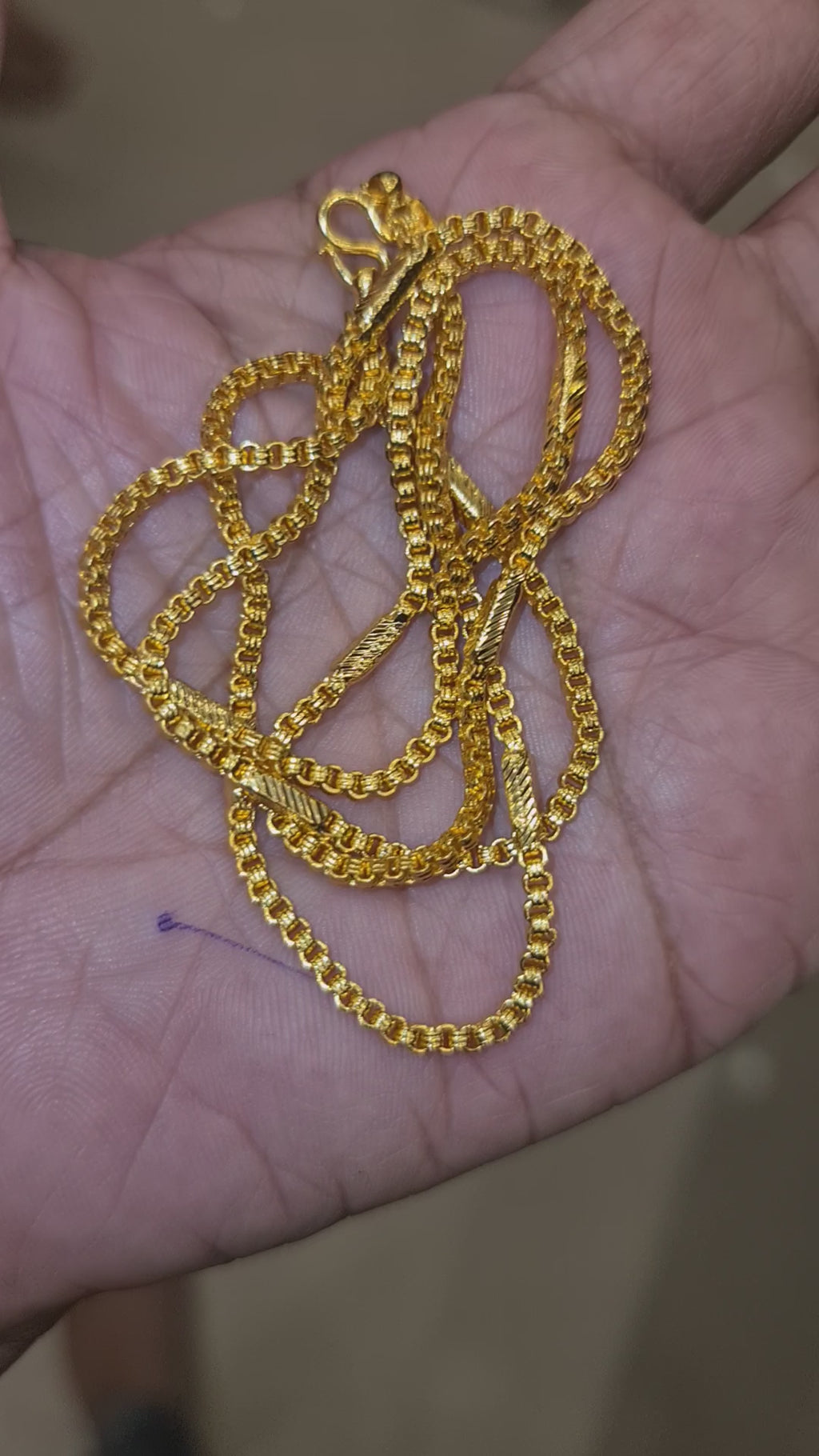 One Gram Gold Daily Wear Shakti Mix Chain By Asp Fashion Jewellery