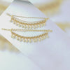 Cz Champaswaralu Earchains By Asp Fashion Jewellery