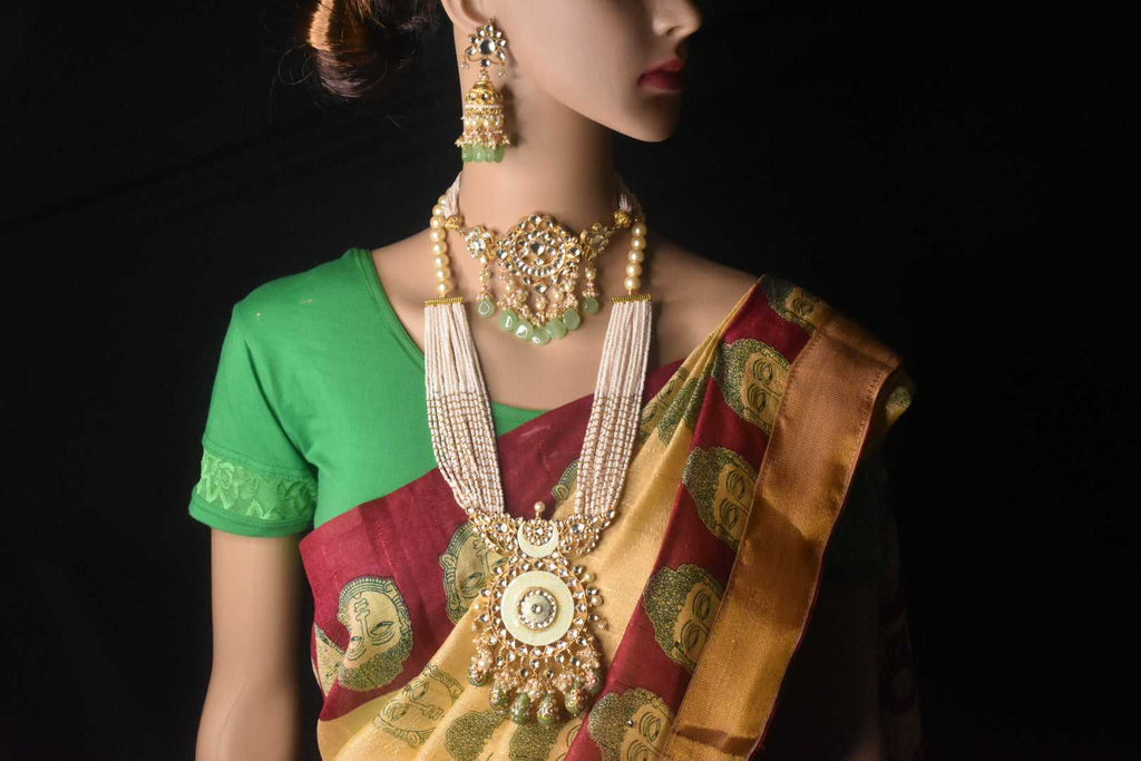 Asp Kundan Jewelry Set for the Wedding