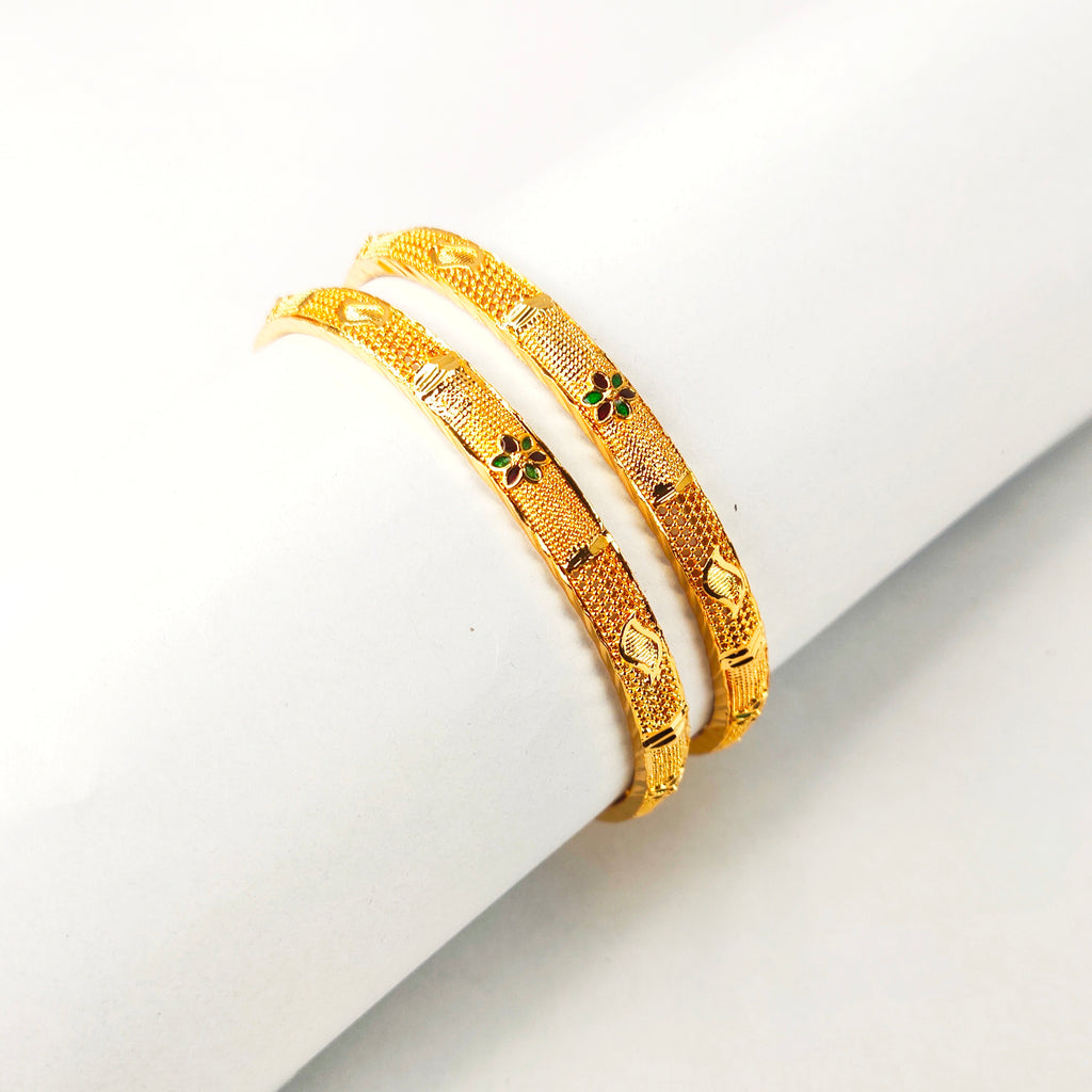 Asp daily wear gold plated bangles