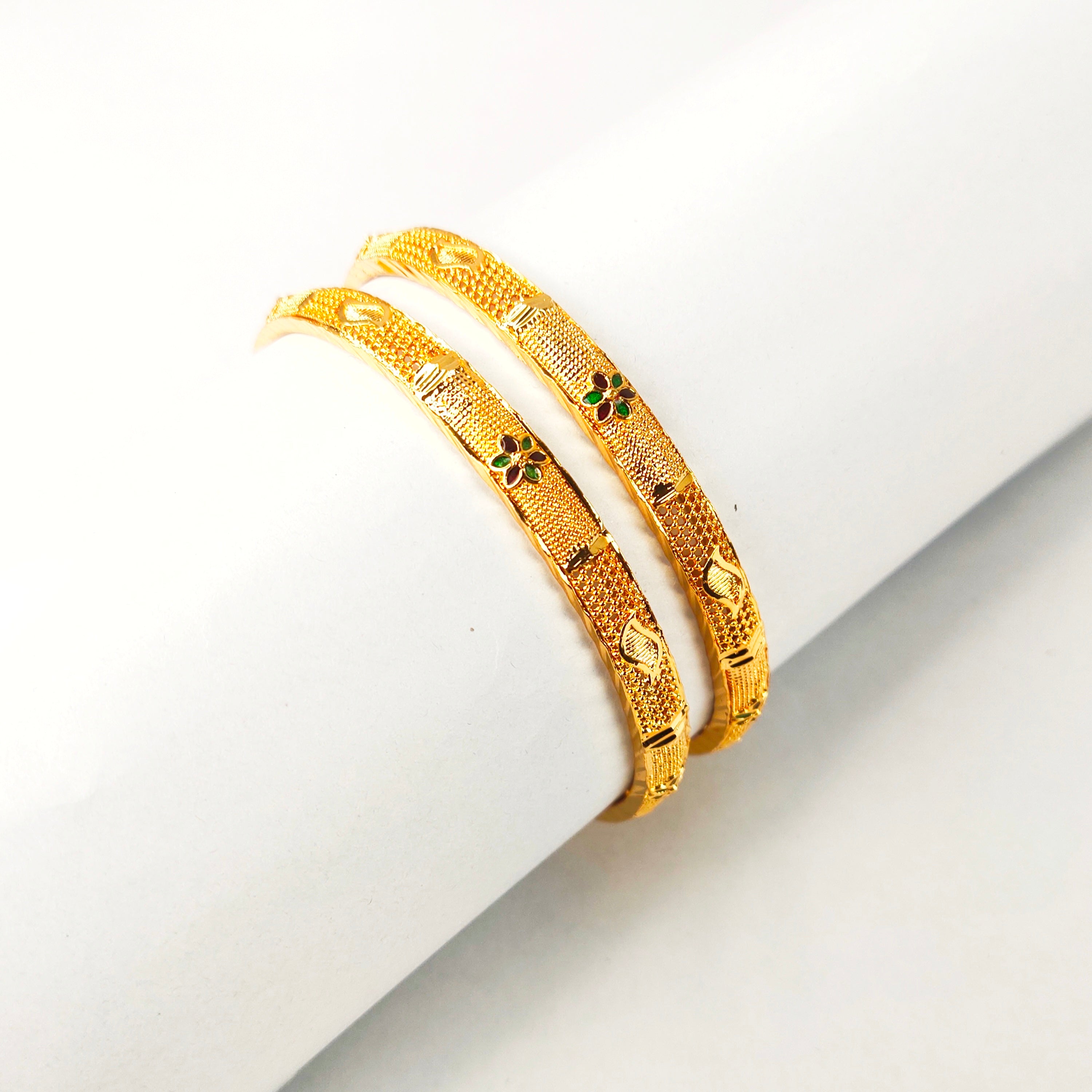 Asp daily wear gold plated bangles