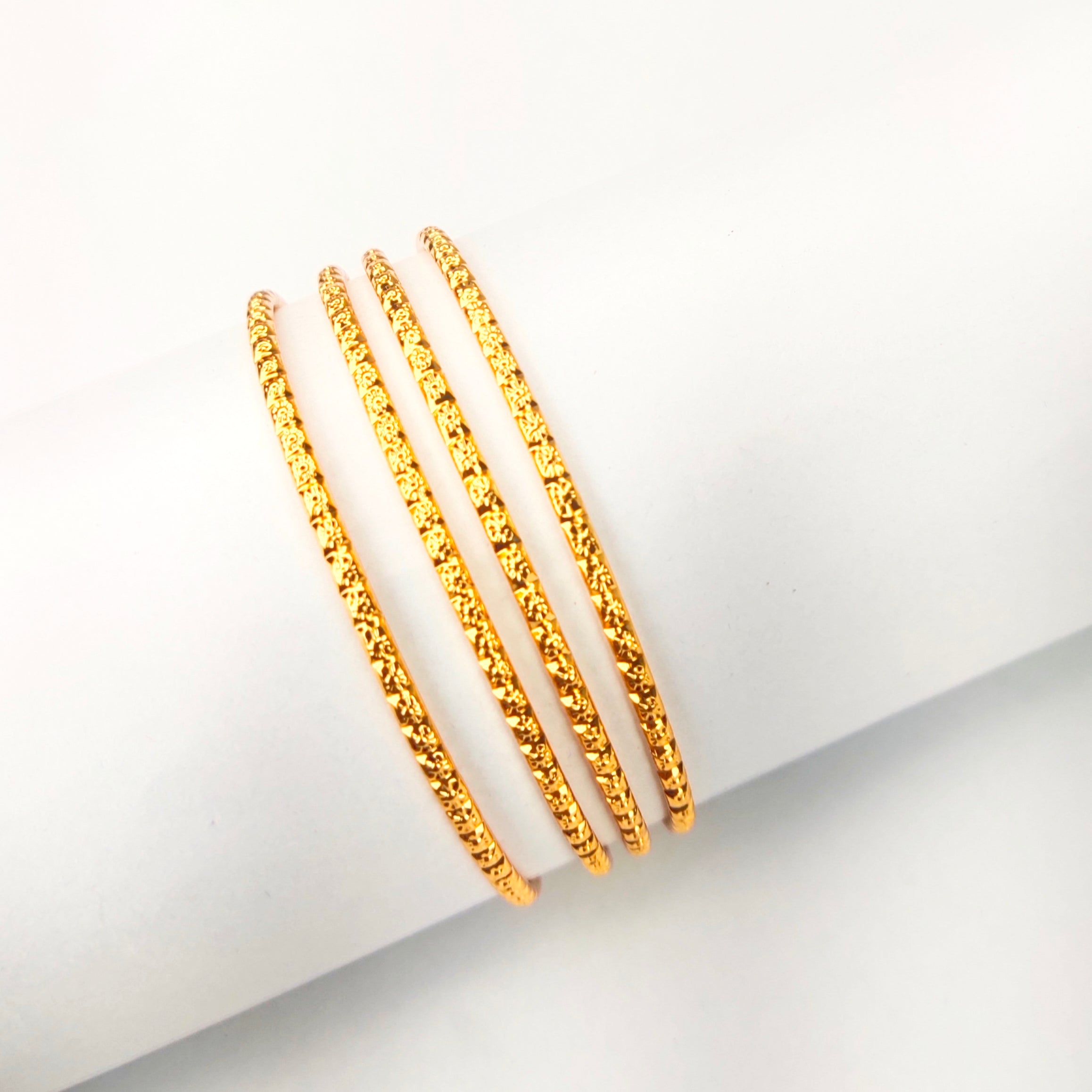 Asp daily wear gold plated bangles 