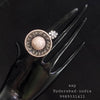 : CZ American Diamond Statement Finger Ring | Free Size Fashion Ring for Women