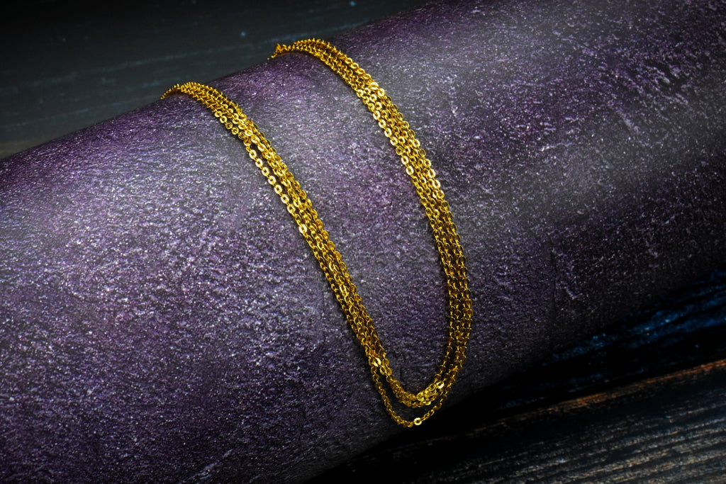 One Gram Gold Four layered Chandrahar Chain By Asp Fashion Jewellery 