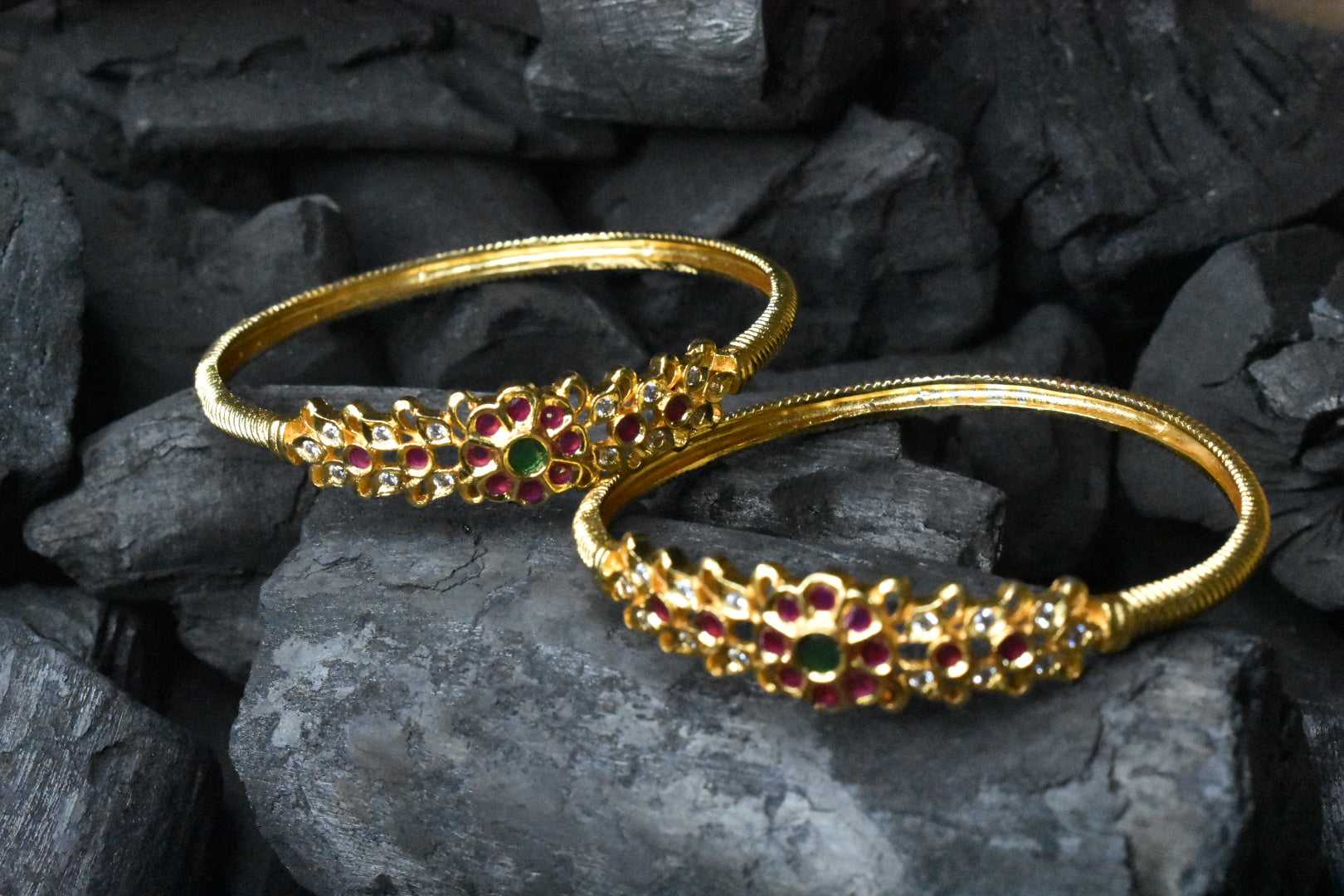 One gram gold deals kada bangles