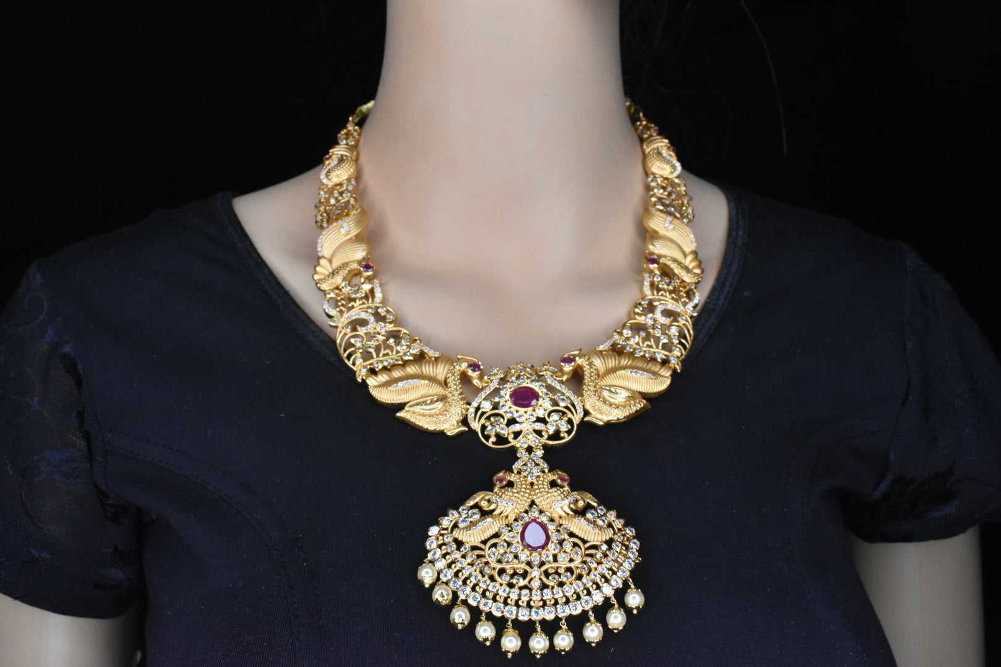 Traditional Pachi Bridal Haar