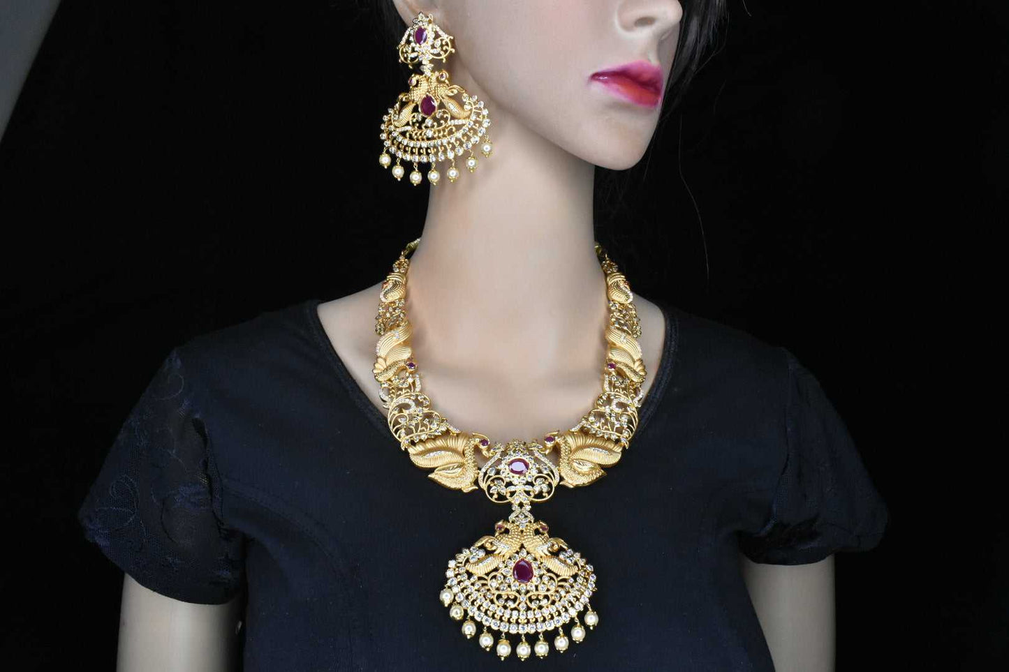 Traditional Pachi Bridal Haar