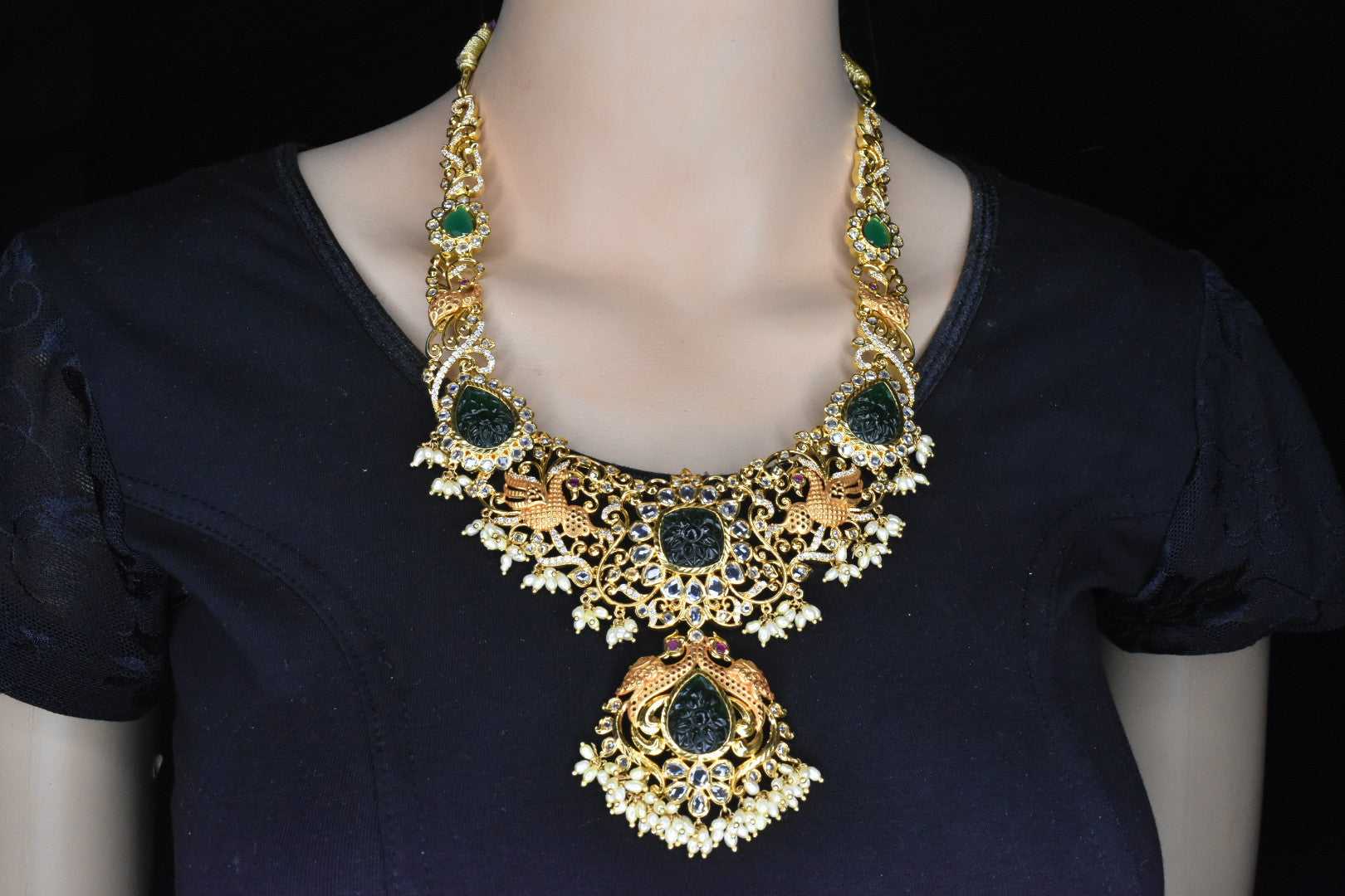 Traditional Pachi Bridal Haar