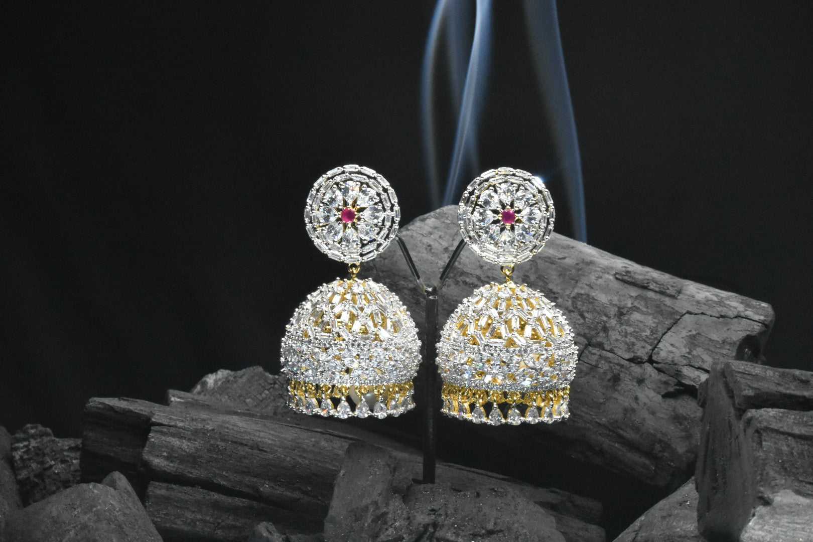 Mrinal American Diamond Earrings