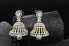 Leila American Diamond Jhumka Earrings