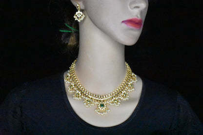 Traditional Guttapusalu Necklace Set