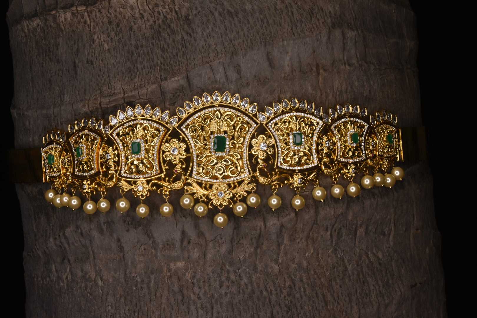 Rotating  2 in 1 Nakshi vaddanam By Asp Fashion Jewellery 