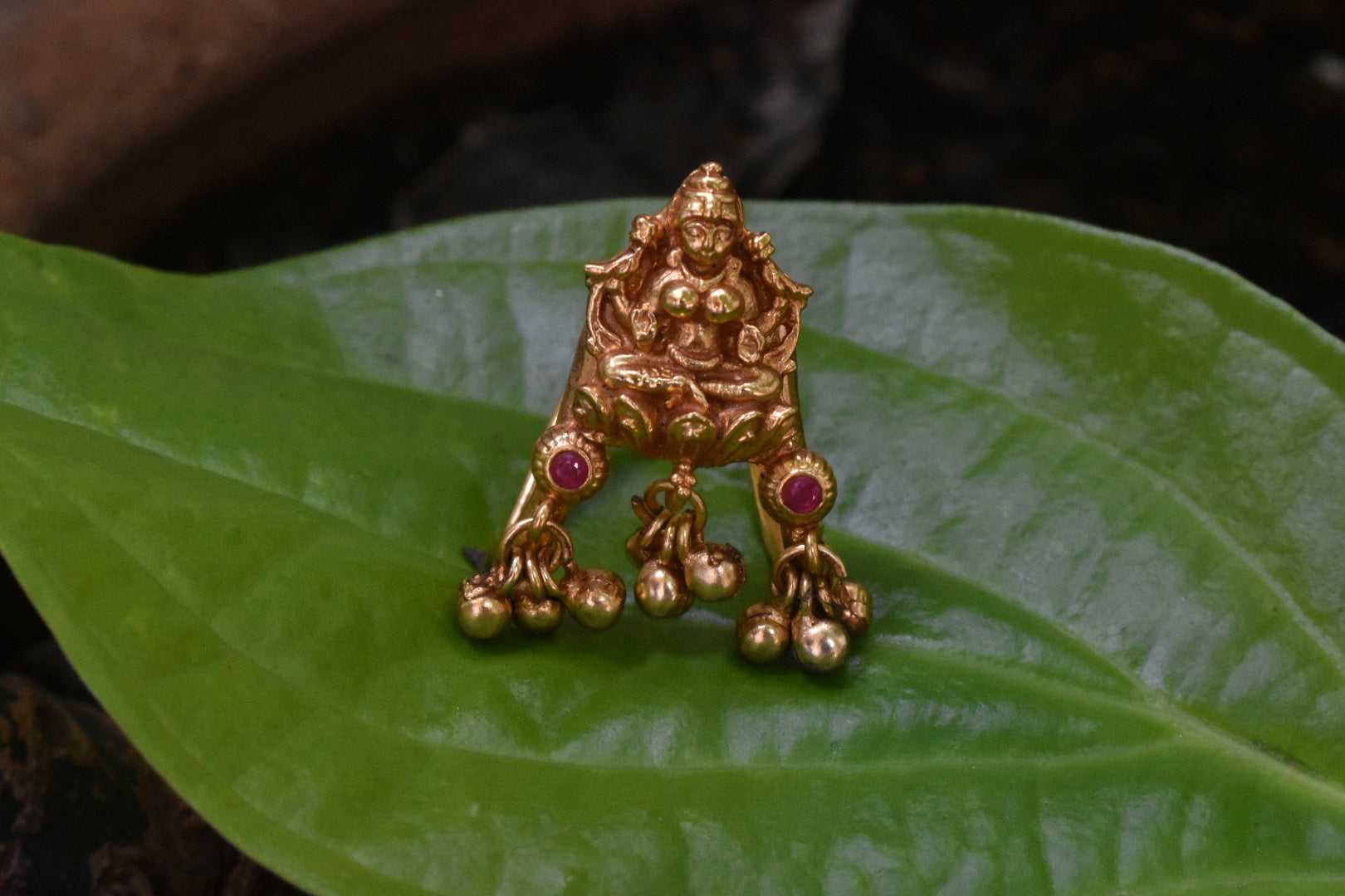 Mozhi Nelli/Vanki Ring - Rajatamaya - Online Jewelry Store