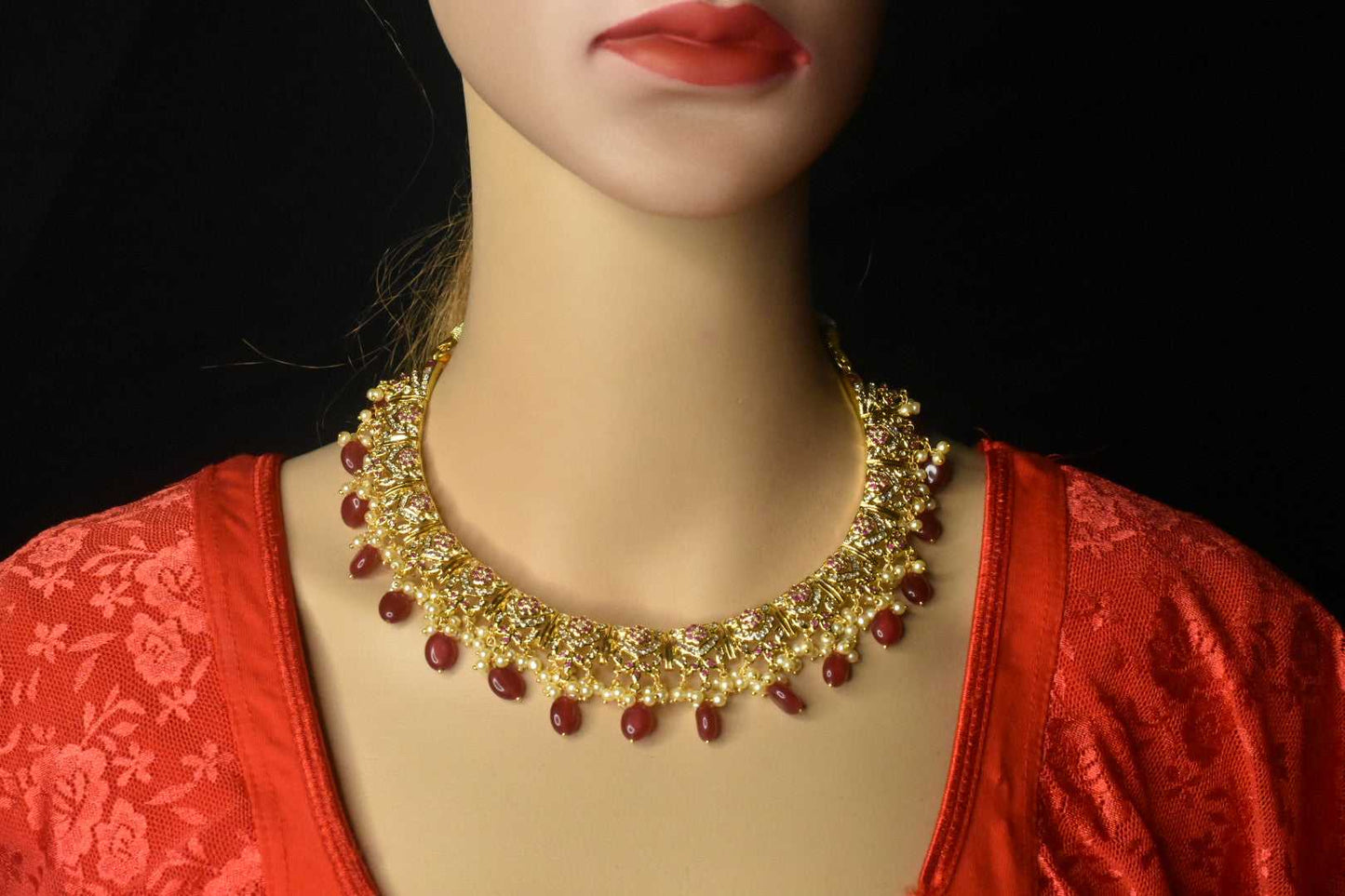 One Gram Gold Design Necklace set