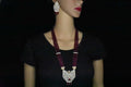 American Diamond Locket set