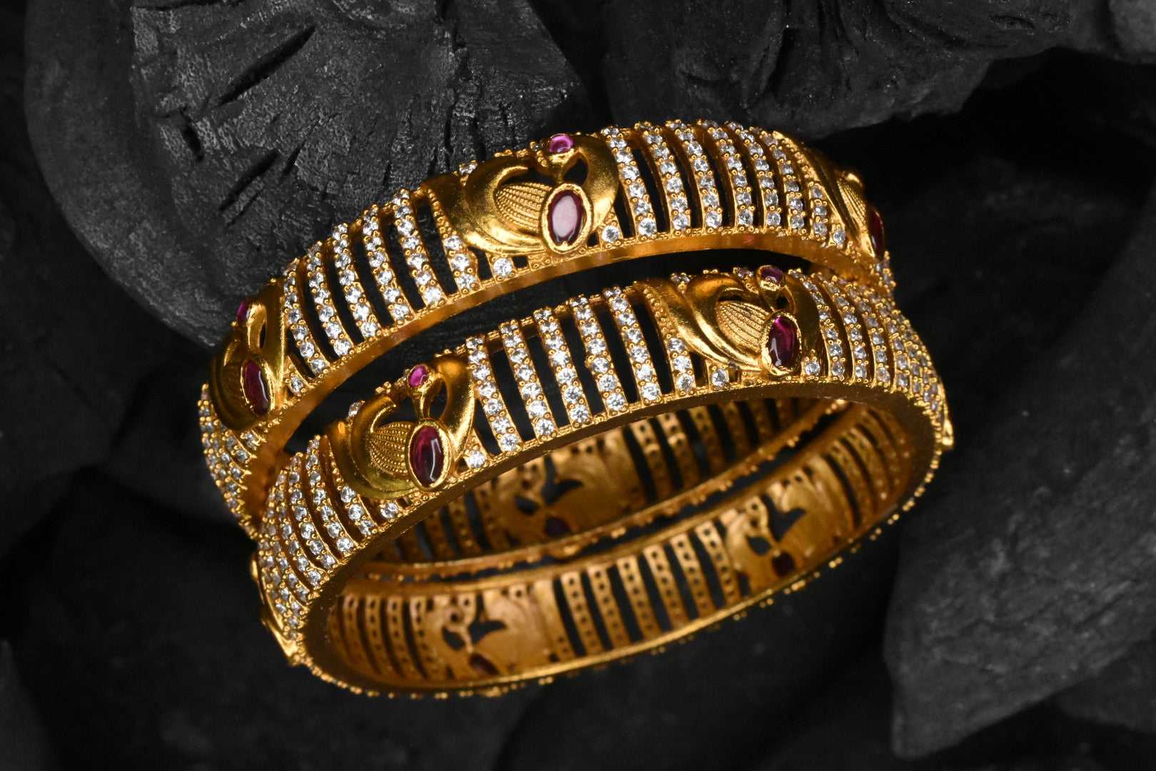 SSS Jewellers Women's Ladies Half Moon Diamond Ring at Rs 1700 in Jaipur