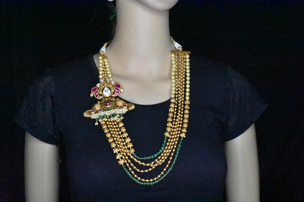 Antique Finish Beaded Haram