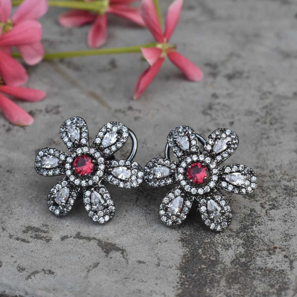 Victorian American Diamonds Studs