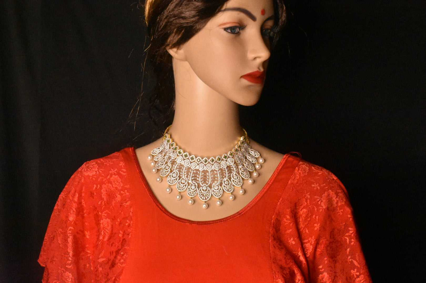 American Diamond Choker set