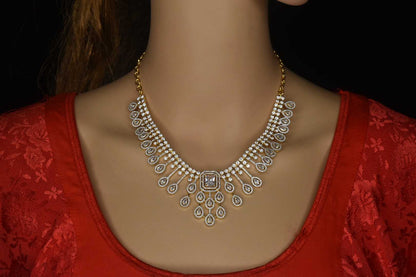 Beautiful American Diamonds Necklace set