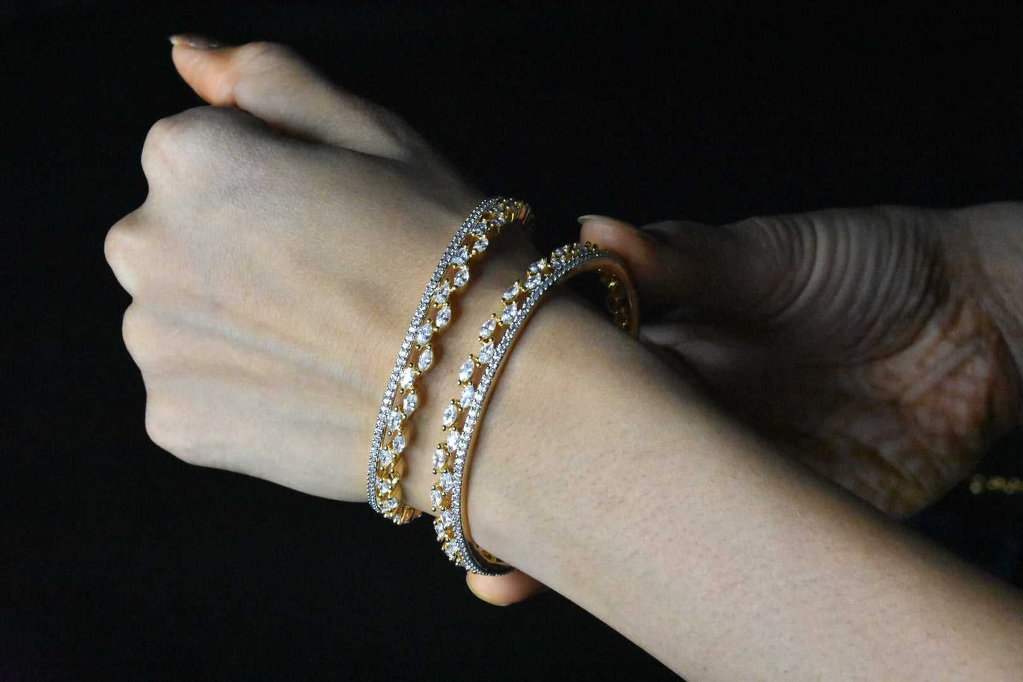 Charming One Gram Gold Desinger Bangles