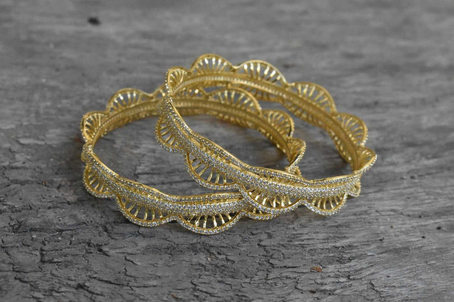 Charming One Gram Gold Desinger Bangles