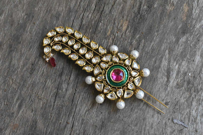 One Gram Gold Kundan kalangi For Groom By Asp Fashion Jewellery