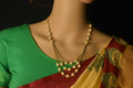 Three layer pearls blackbeeds mangalsutra chain