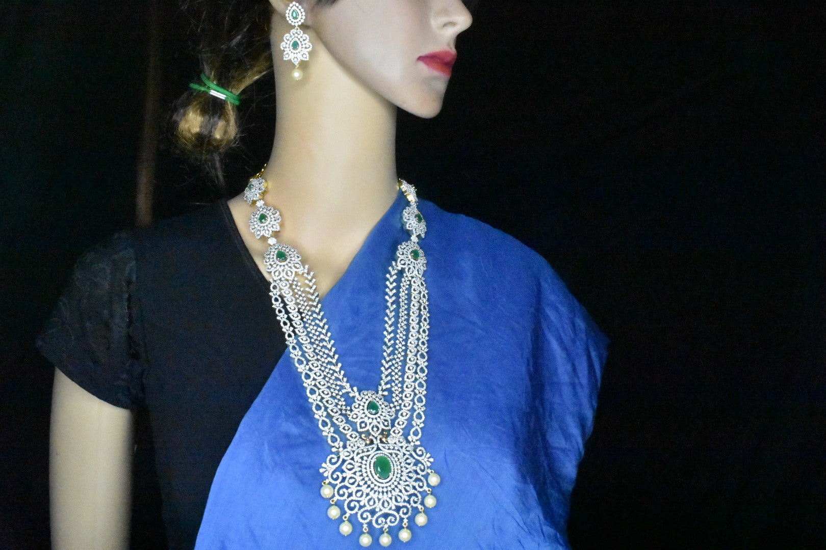 Grand Layered Long Necklace