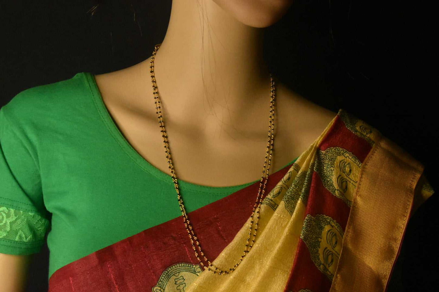 Gorgeous BlackBeeds Mangalsutra chain