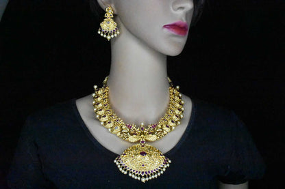 Grand One Gram Gold Bridal Mango Mala