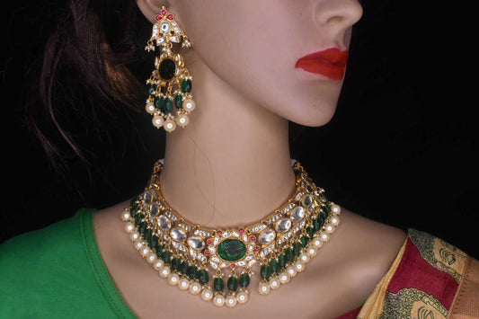 Luxurious Handmade Kundan Necklace
