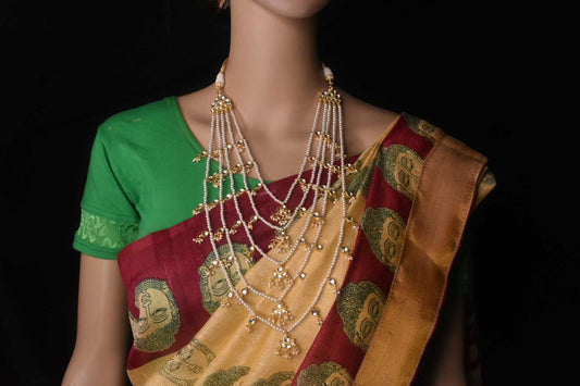 Kundan Pearls Panchlada By Asp Fashion Jewellery 