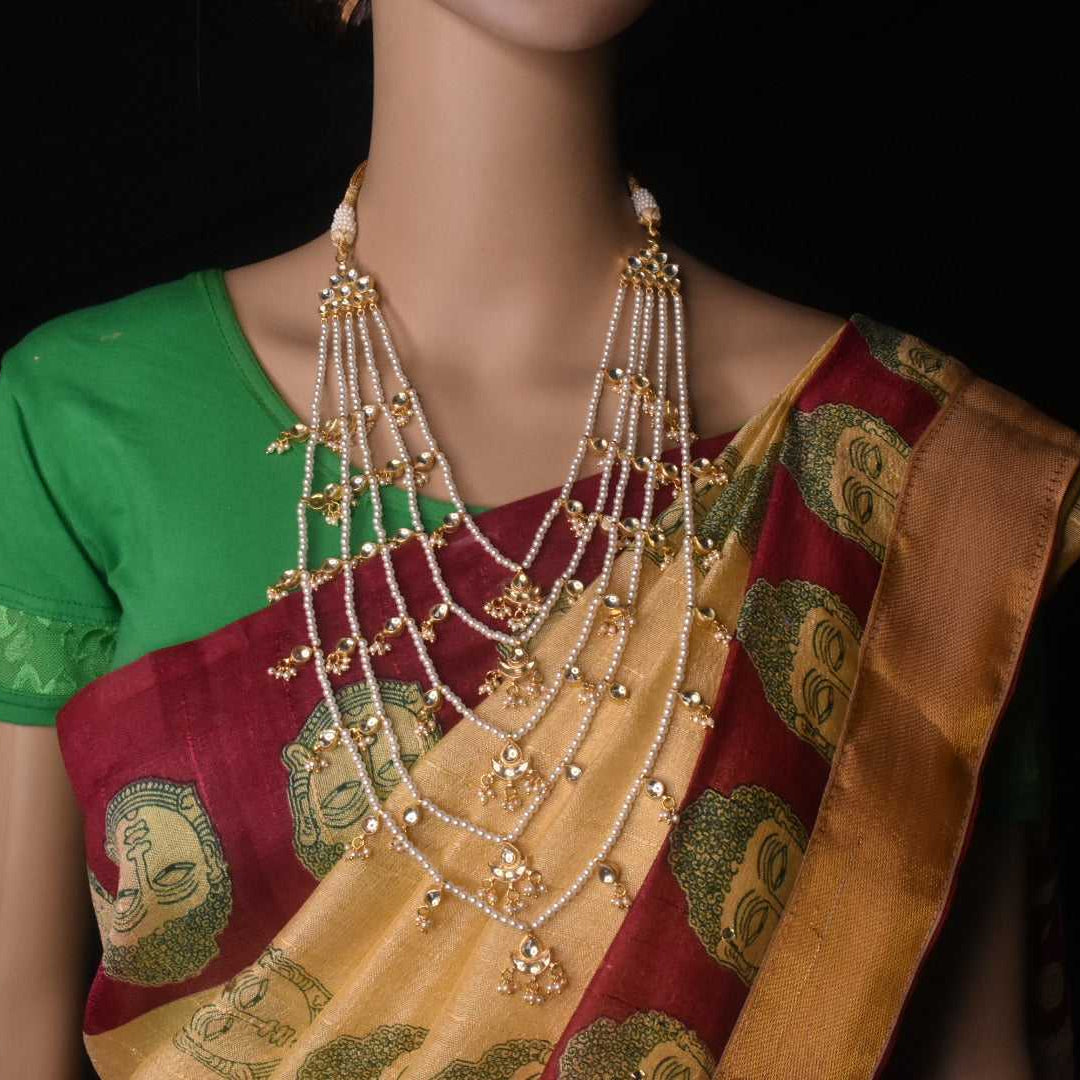 Kundan Pearls Panchlada By Asp Fashion Jewellery 