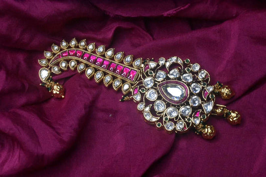 One Gram Gold Kundan kalangi For Groom By Asp Fashion Jewellery