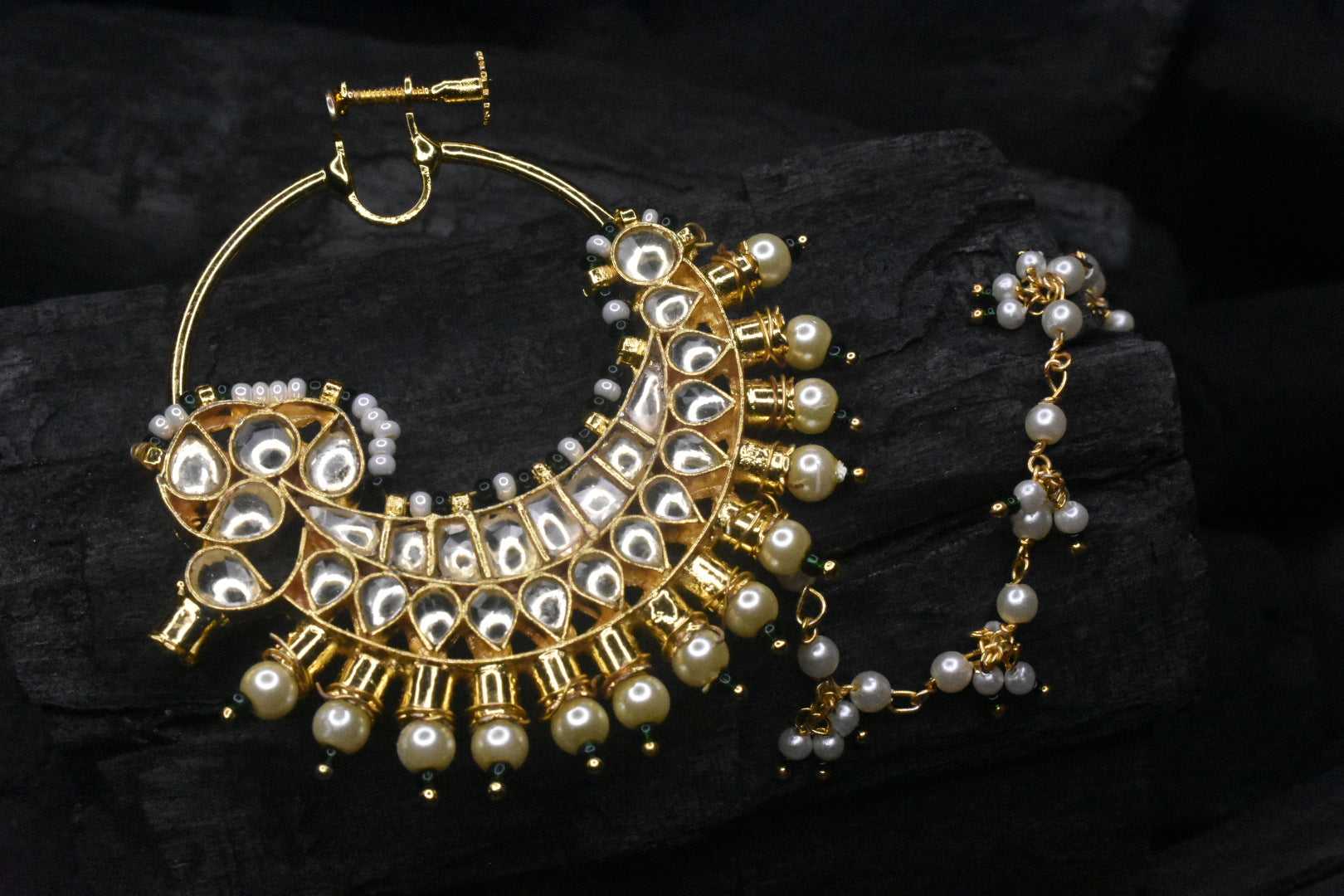 Beautiful  nose ring for bridel