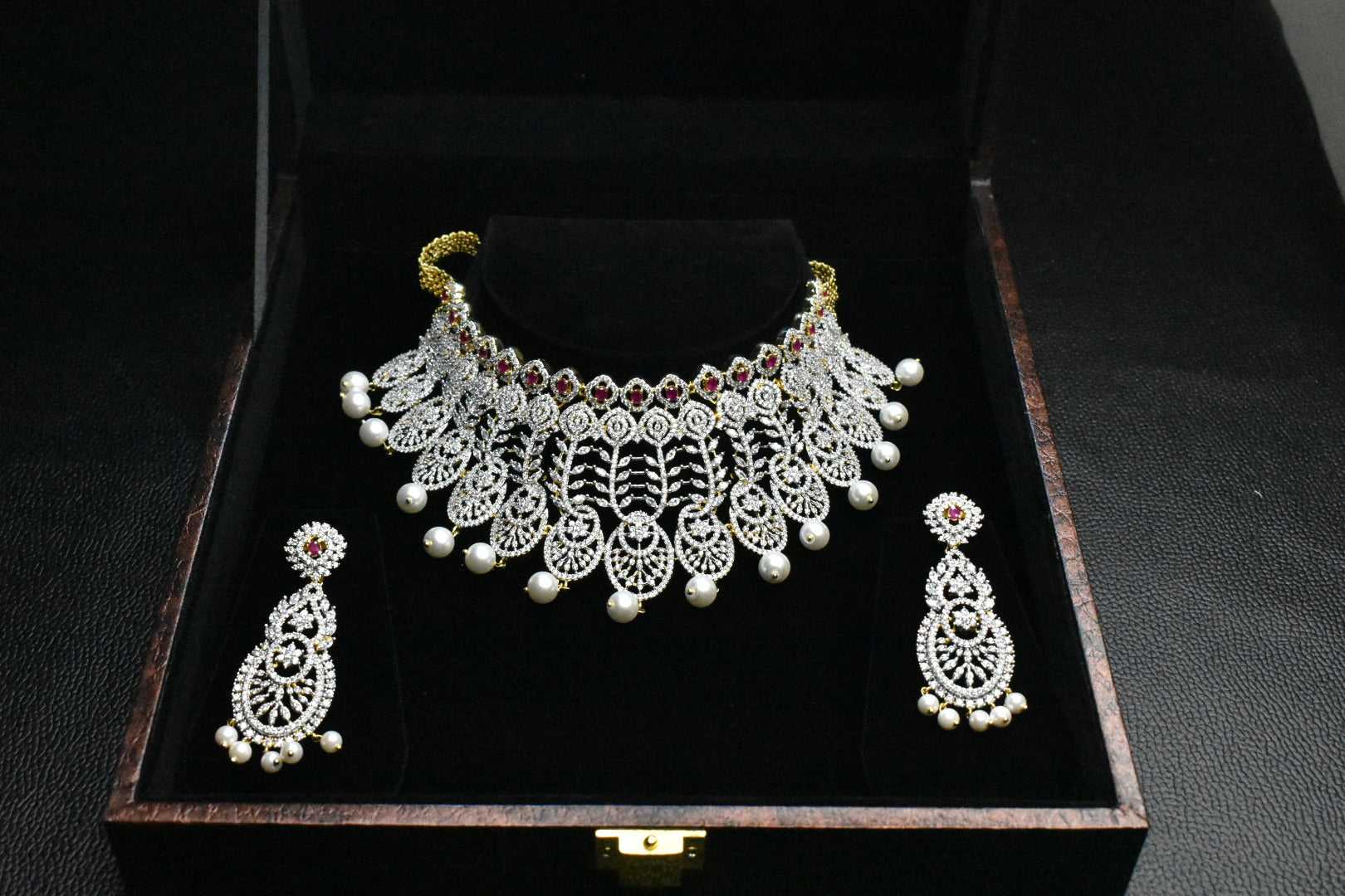 American Diamond Choker set