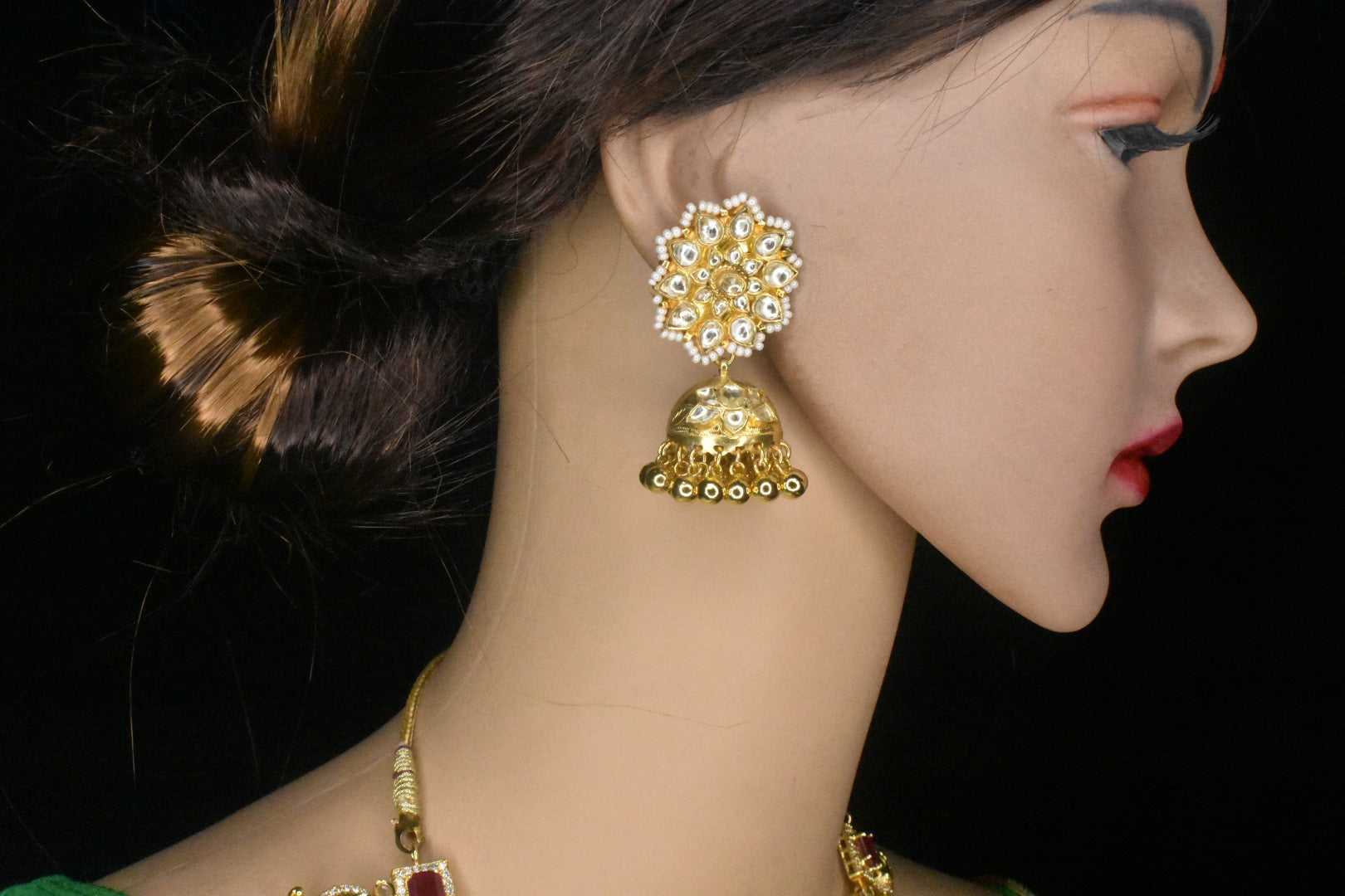 Chakra Heritage Jhumkis