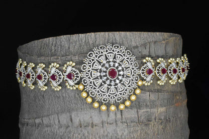 2 In 1 Designer Bridal American Diamonds Haram By Asp Fashion Jewellery 