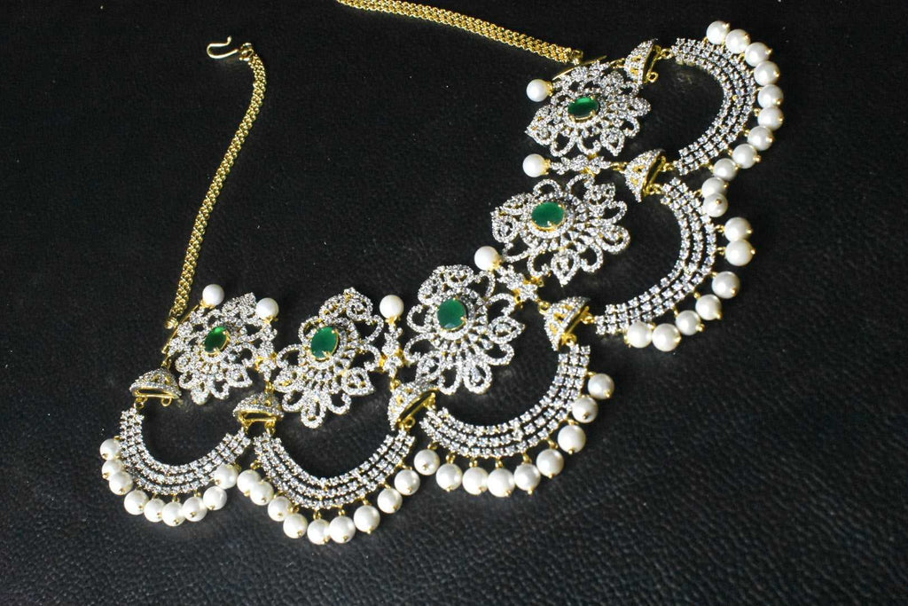 American Diamond Necklace Set
