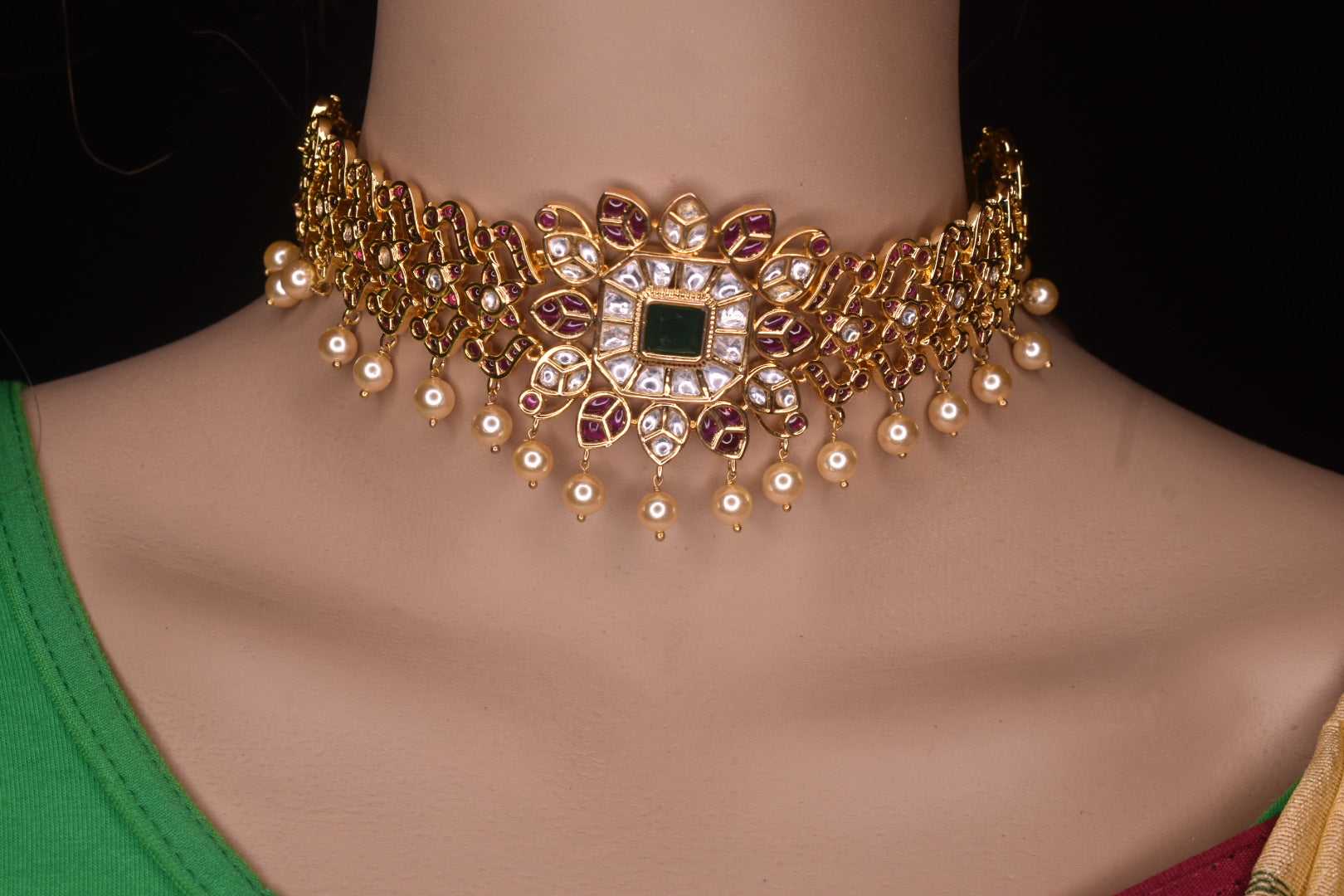 Kempu & Kundan Choker