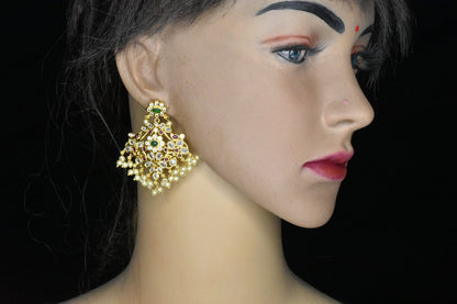 Guttapusalu One Gram Gold Earring