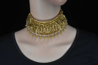 Antique Work Laxmi Choker