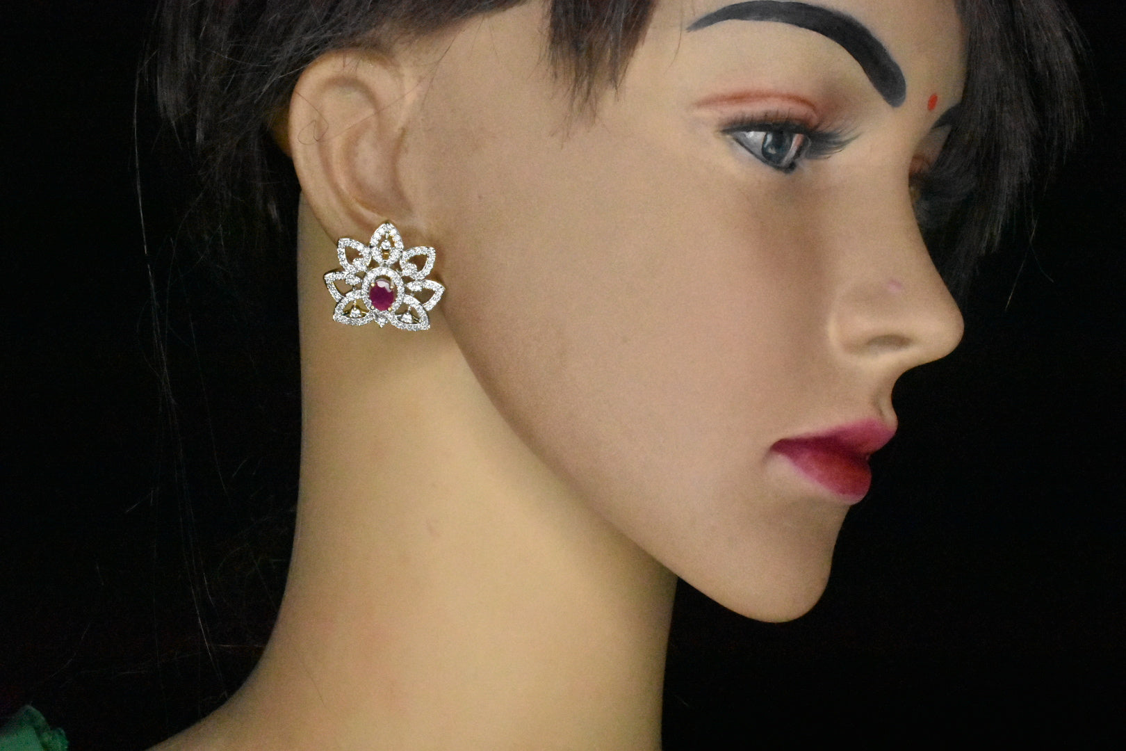4 in 1 detachable diamond jhumkas
